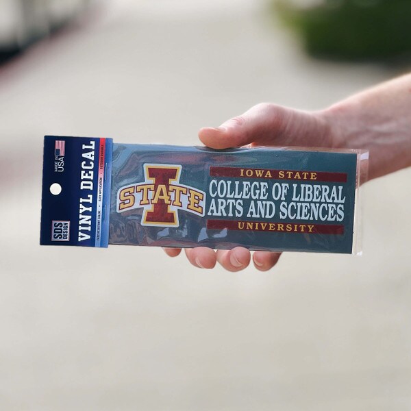 I-State College of Liberal Arts & Sciences Vinyl Decal (6"X2")